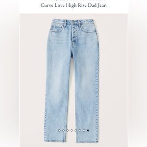 NWT Abercrombie curve love jeans